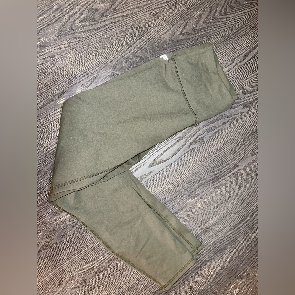 Green Fabletics Power Hold Compression Leggings S… - image 1